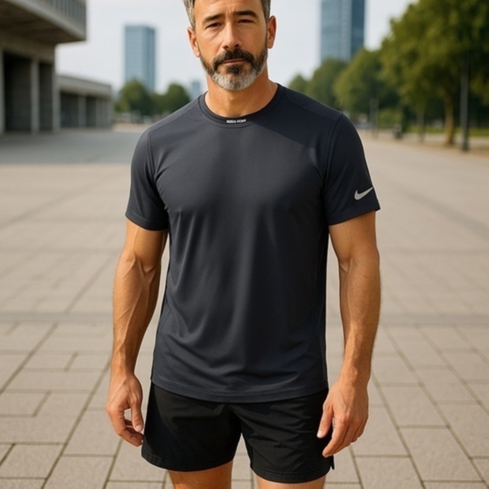 Nike Charcoal Dri-Fit Performance Tee